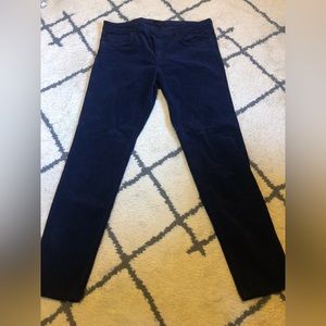 Navy blue corduroy pants, women’s size 32, skinny